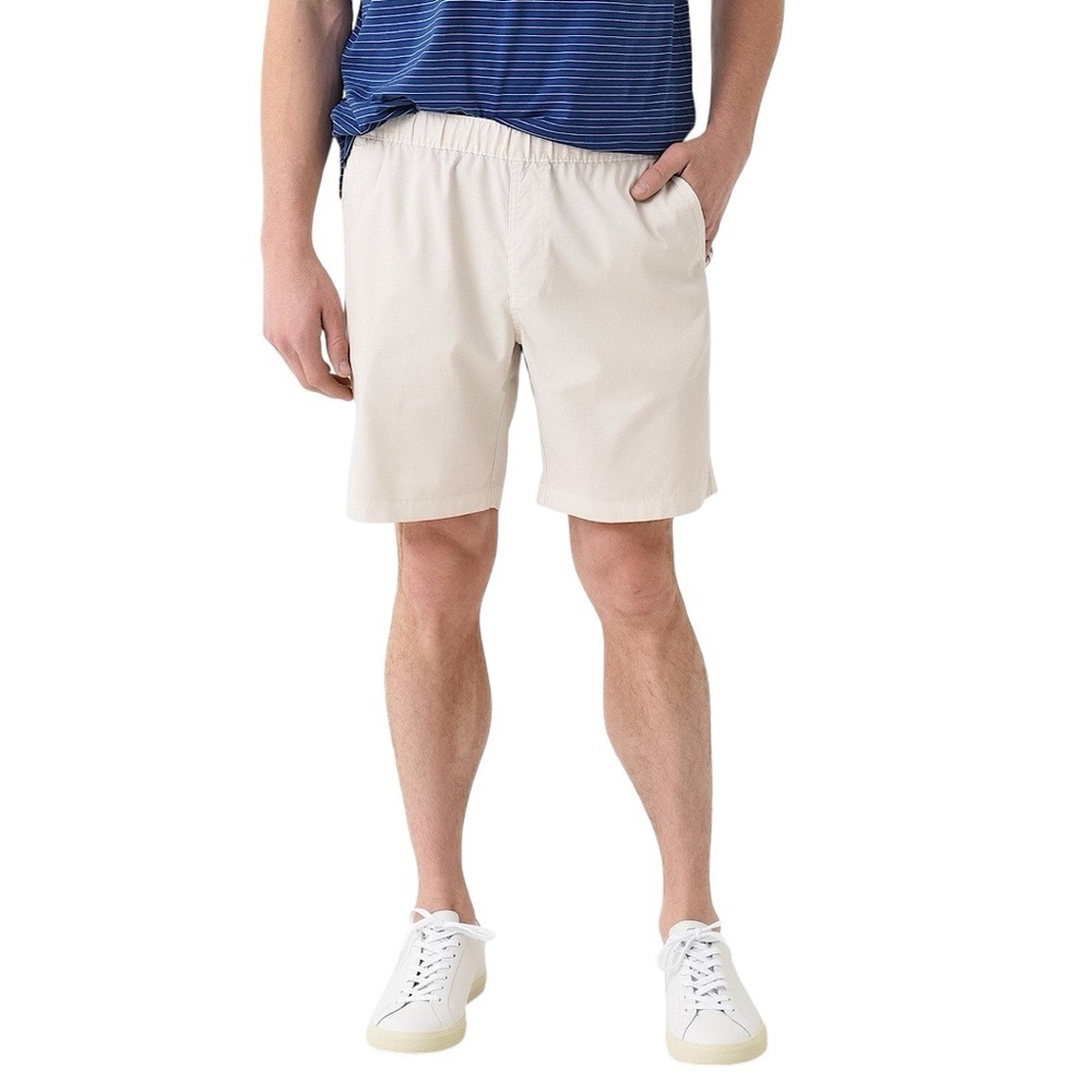 PETER MILLAR Crown Dock Rip Stop Shorts 8” in beige